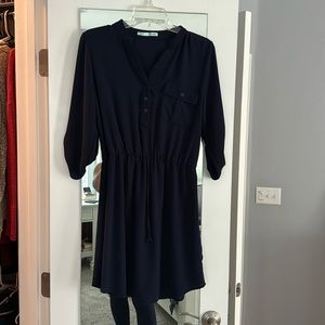 Navy blue dress